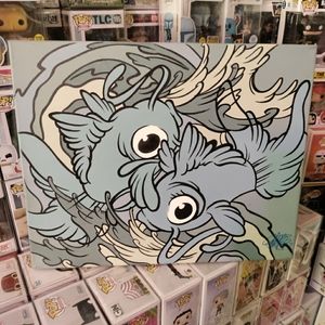 Together Koi" artist/Anthony Trayer.      16x20 Original artwork